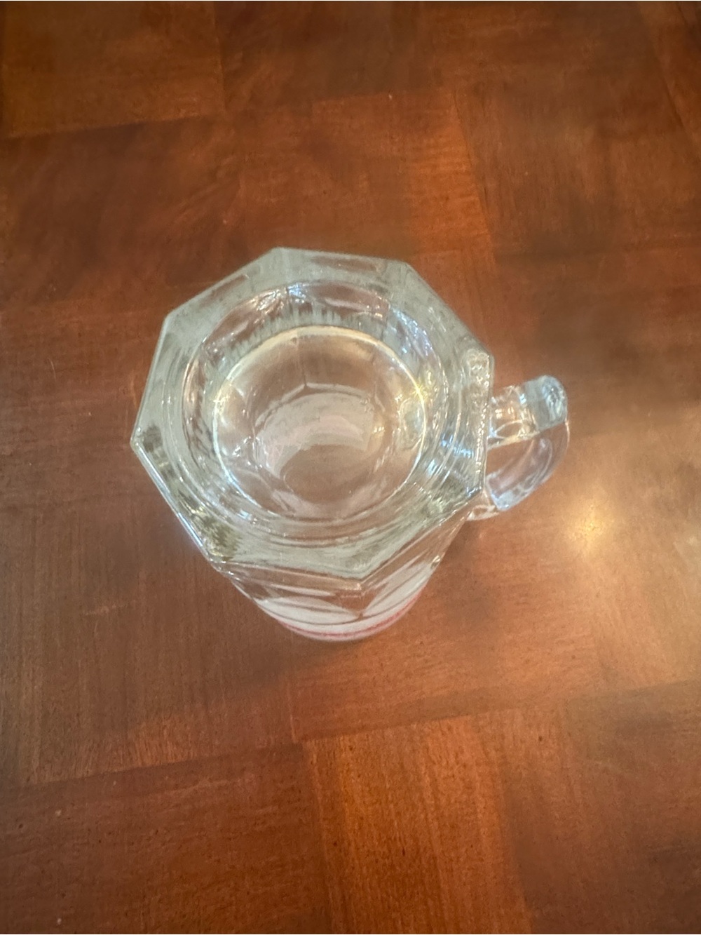 32 oz. Budweiser Clear Beer Drinking Glass with Red Logo New 4 cups - Picture 4 of 5